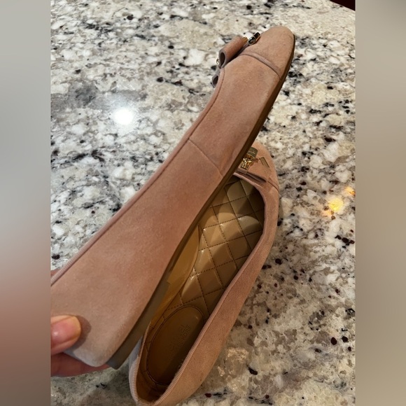 Michael Kors Alice Suede Ballet Flat Size 8 - Picture 11 of 11
